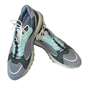 ecco ST.1 women’s sneakers, EUC size 11 (42). Dusty Blue/White/Concrete/Lake